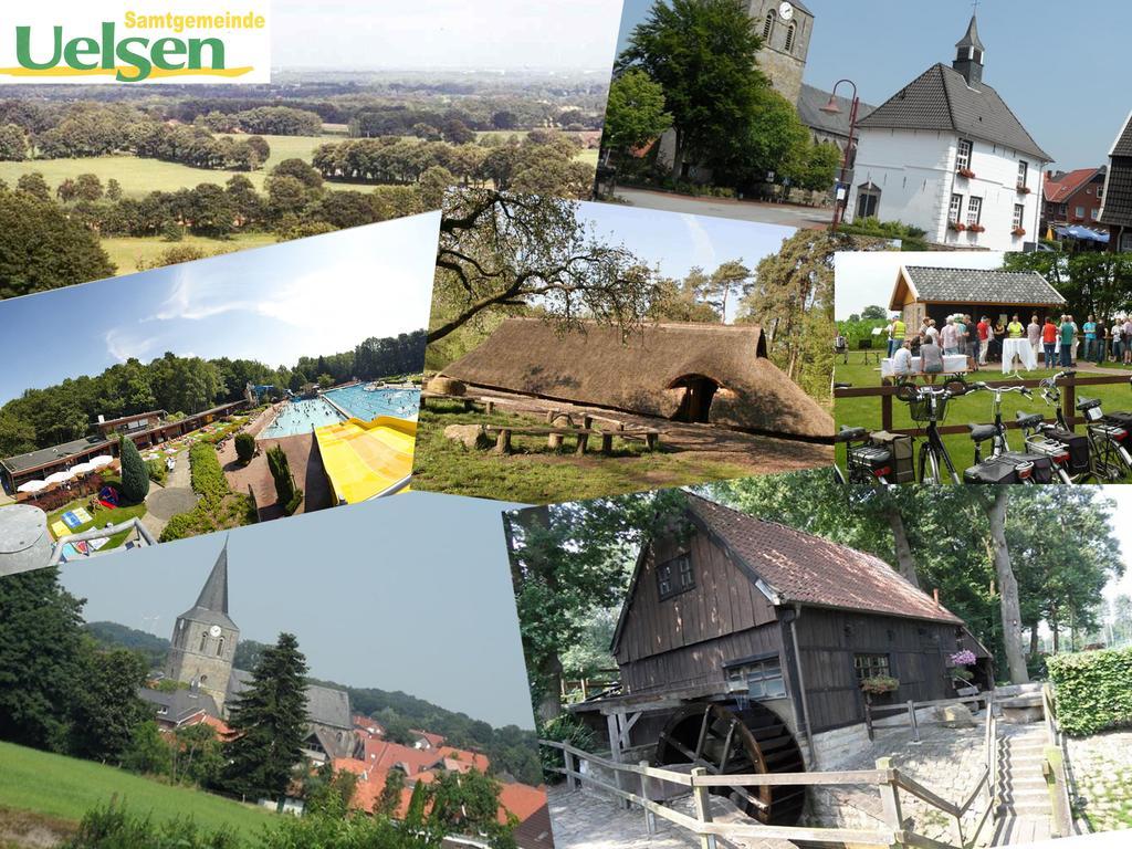 尤尔森Ferienhaus Am Waldchen别墅 外观 照片