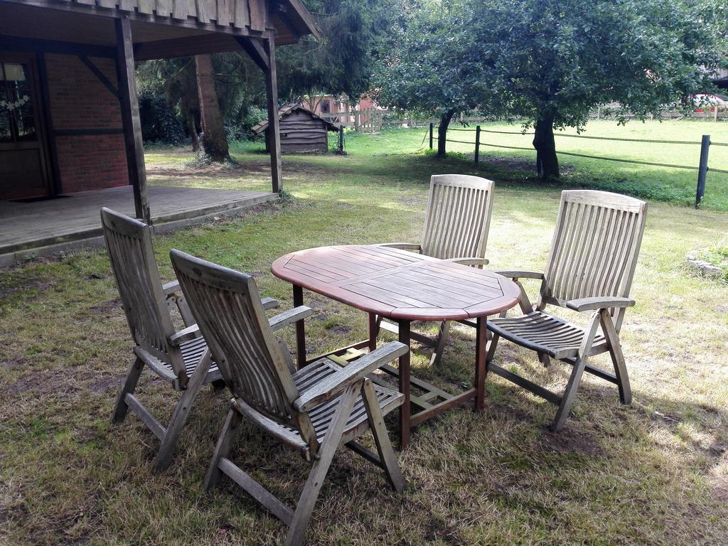 尤尔森Ferienhaus Am Waldchen别墅 外观 照片
